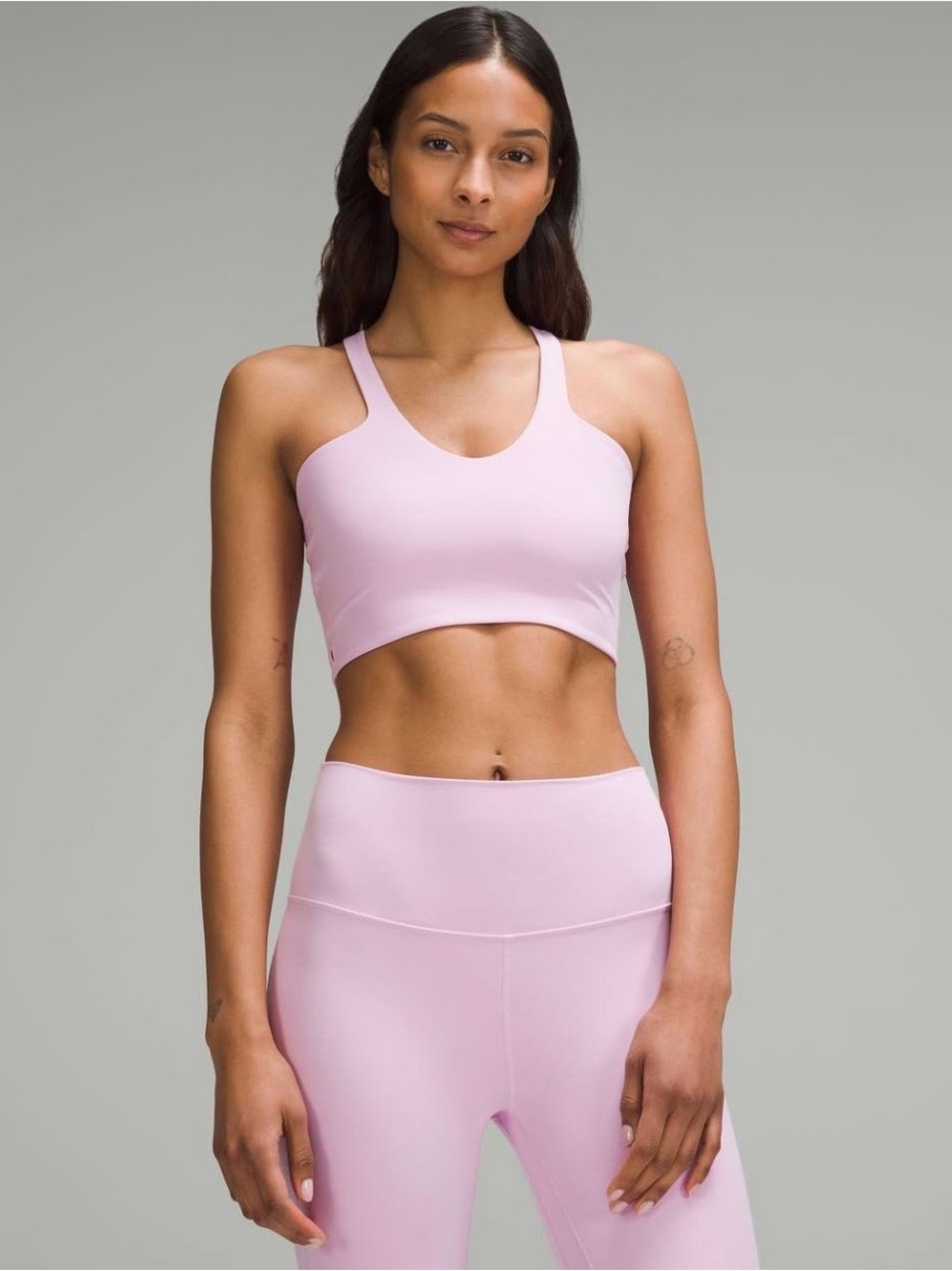 Lululemon Bend This V and Racer Bra
